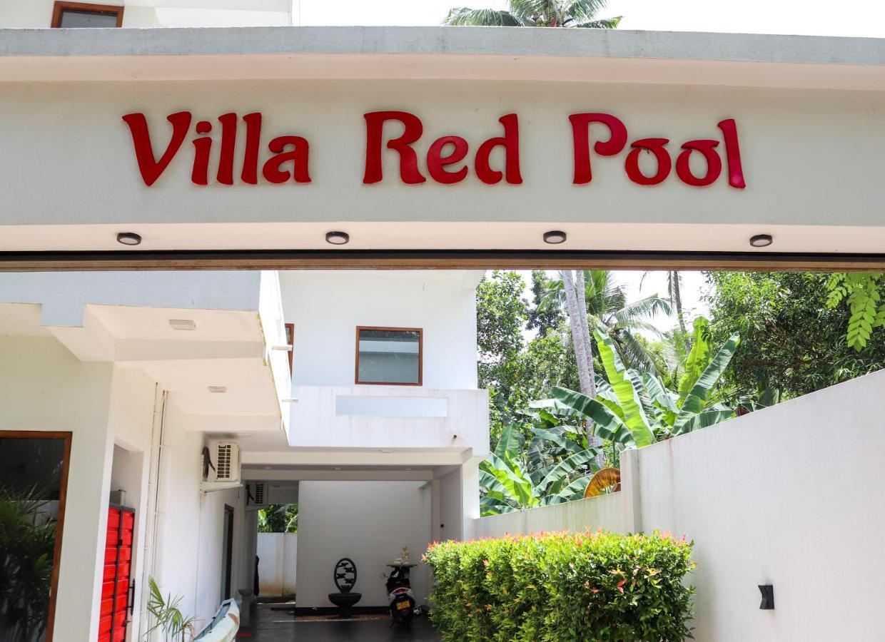 Villa Red Pool Hikkaduwa Exteriör bild